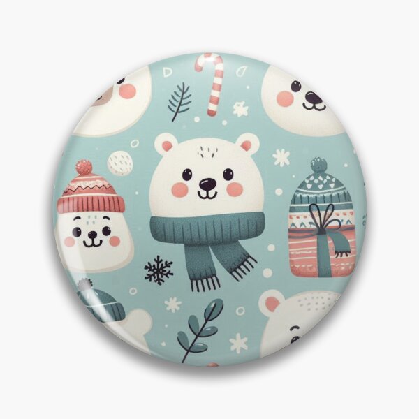Item preview, Polar Bear Winter Wonderland designed and sold by Furbulous Faces.