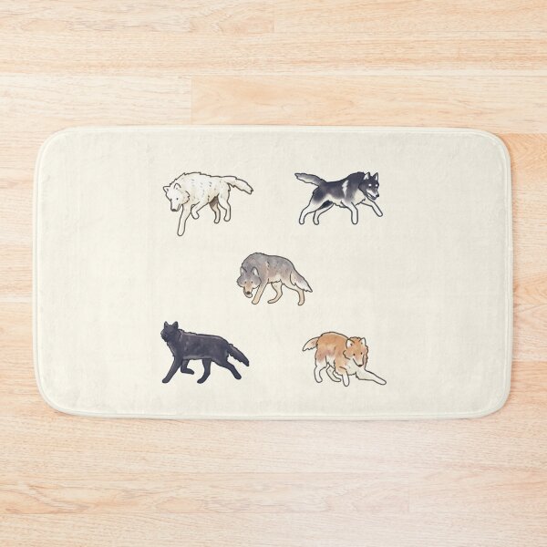 Item preview, Cute wolf pack  designed and sold by Artofmayara.