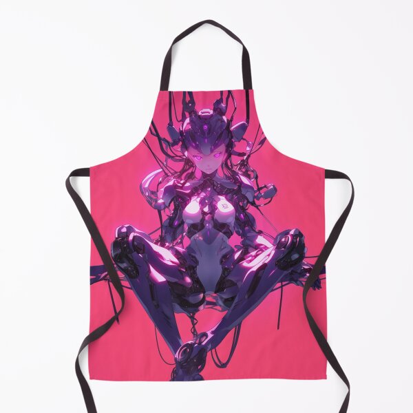 Item preview, Samurai Cyborg Assassin Thief Rogue Pink Background designed and sold by Nightarcade.