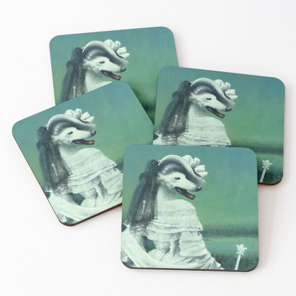 Item preview, White Whippet Woman In White designed and sold by mictomart.