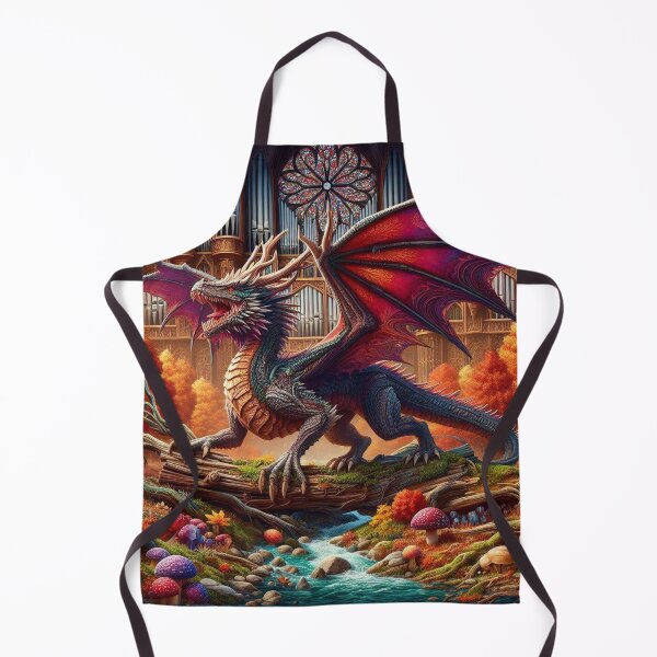 Item preview, Forest Dragon In The Stained Glass Cathedral designed and sold by Xsquilax.