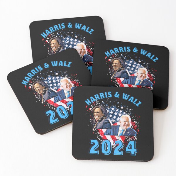 Artikelvorschau, Kamala Harris Tim Walz 2024 entworfen und verkauft von stdarifhidayart.