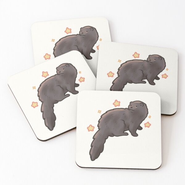 Item preview, Cute mink art designed and sold by Artofmayara.