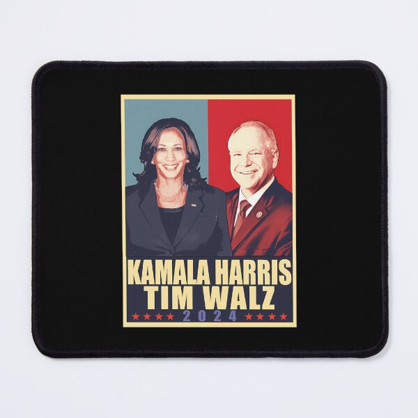 Aperçu de l'œuvre Kamala Harris Tim Walz 2024 créée et vendue par stdarifhidayart.