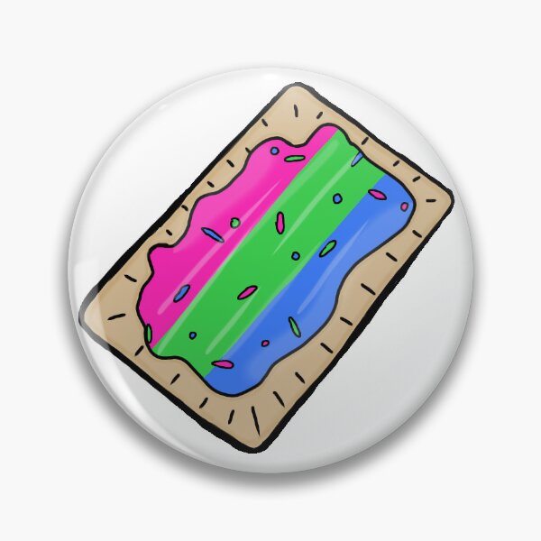 Item preview, Polysexual Pride Poptart designed and sold by HoneyedBrie.