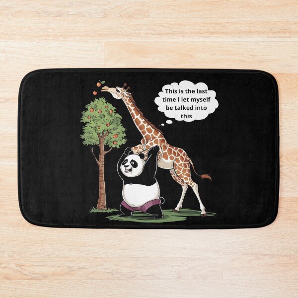 Item preview, Funny Panda and Giraffe. designed and sold by maciej999.