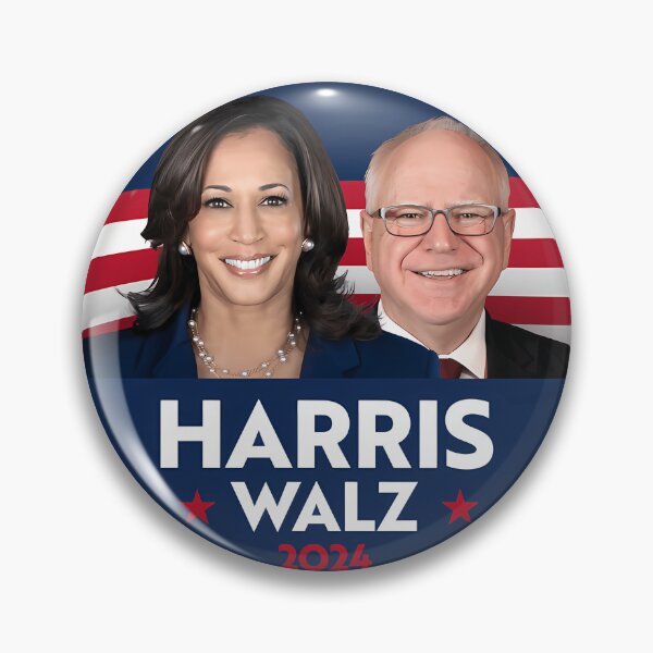 Artikelvorschau, Harris Tim Walz 2024 entworfen und verkauft von stdarifhidayart.