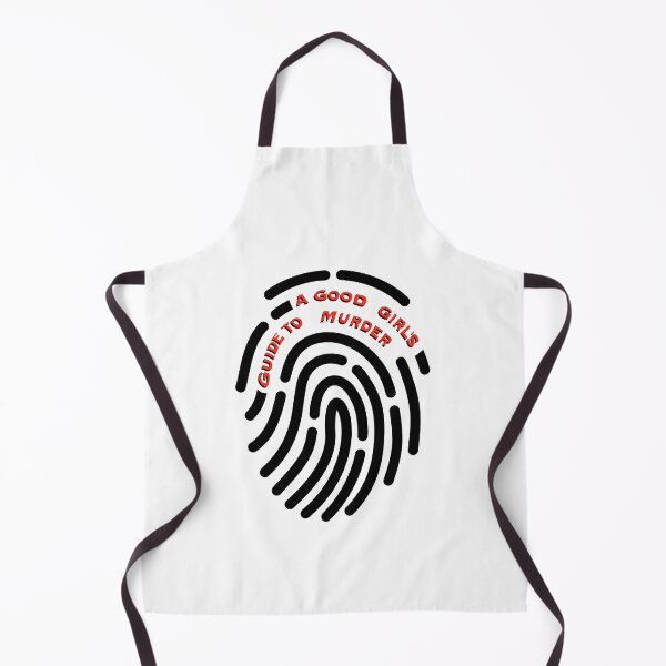 Item preview, A Good Girl's Guide To Murder Fingerprint Red Text designed and sold by AveryBMS.