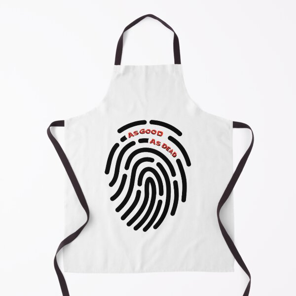 Item preview, As Good As Dead Fingerprint Red Text designed and sold by AveryBMS.