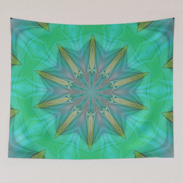 Item preview, Multicolored Multi-Layered Radial Pattern 3 designed and sold by taiche.