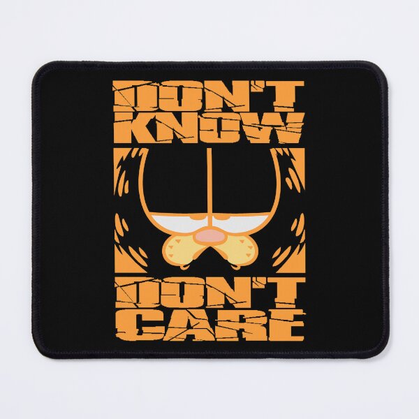 Item preview, Don't Know Don't Care Cool Orange Cat designed and sold by W-A-W-A.