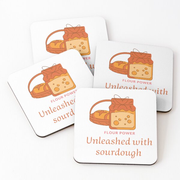 Item preview, Flour power unleashed with sourdough  designed and sold by karimaK-71.