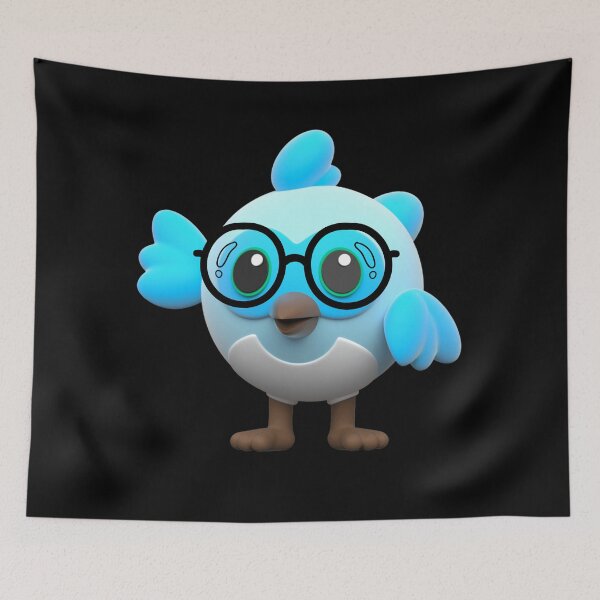 Item preview, Flutter bird logo designed and sold by Redstrawberry13.