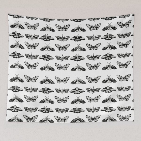 Item preview, Butterfly Pattern Boho Aesthetic designed and sold by Ila Mandlik.