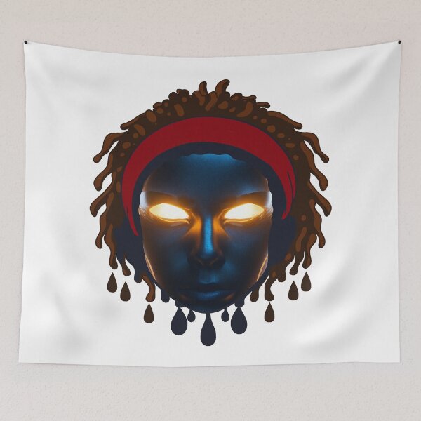 Item preview, Best Selling African Cyborg designed and sold by guruprinters.