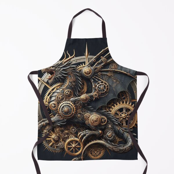 Item preview, Steampunk Dragon and the Great Mechanical Compass designed and sold by Xsquilax.