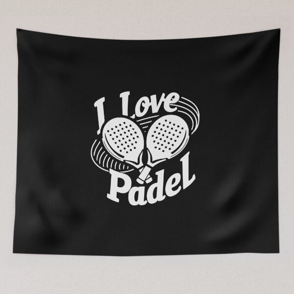 Item preview, I Love Padel Tennis Gift Funny Padel designed and sold by Captain Mood.