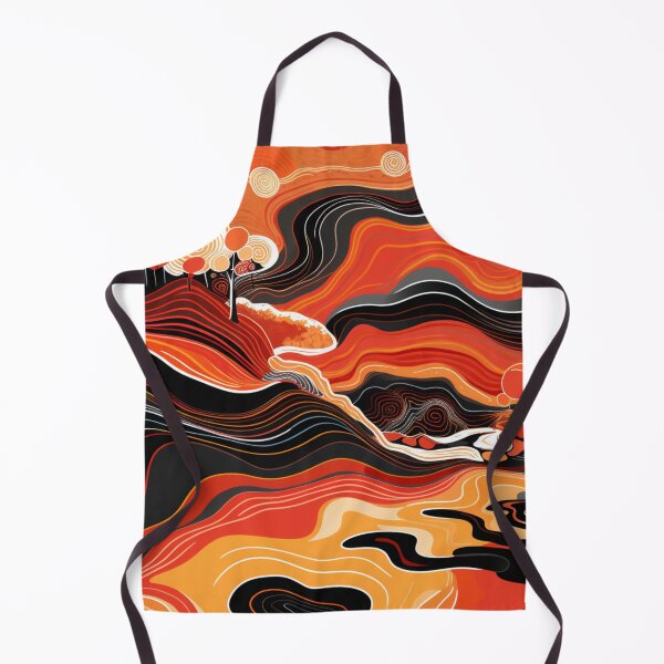 Item preview, Aboriginal Inspired Dot Art - Sandy Paths designed and sold by GrinGalore.