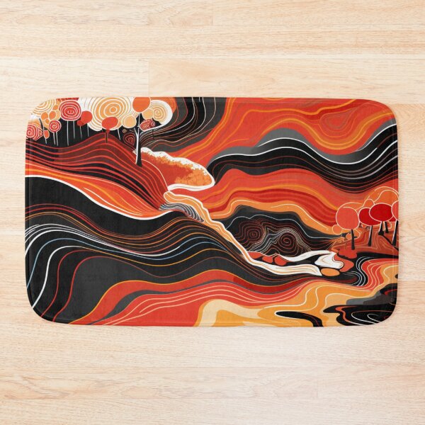 Item preview, Aboriginal Inspired Dot Art - Sandy Paths designed and sold by GrinGalore.
