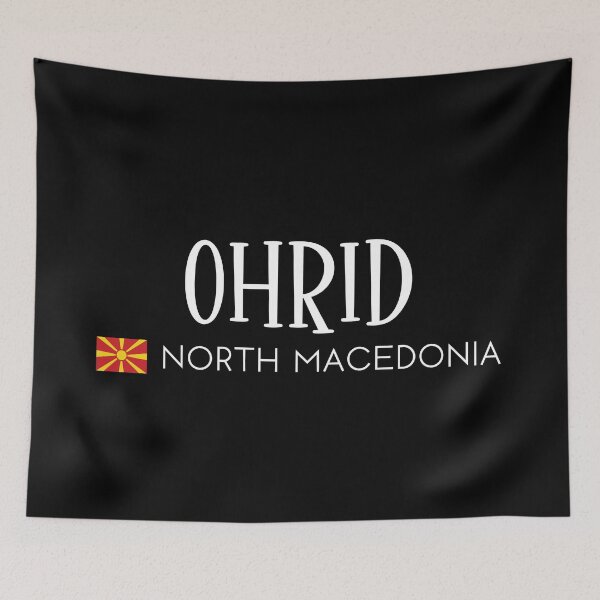 Item preview, Ohrid - North Macedonia  designed and sold by StudioRedKoala.