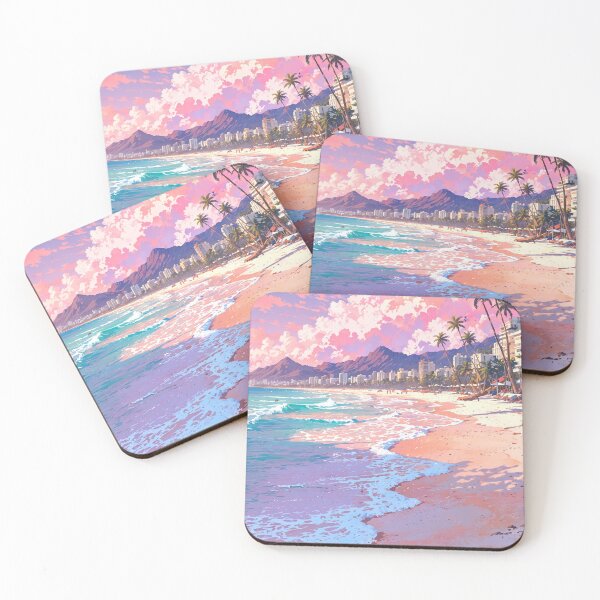 Item preview, Waikiki Beach- Honolulu, Hawaii designed and sold by Worldscape Wonders.
