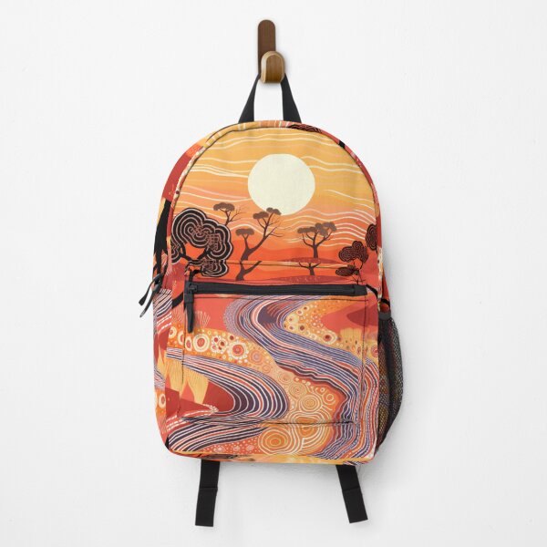 Item preview, Aboriginal Inspired Dot Art - Sunny Day designed and sold by GrinGalore.