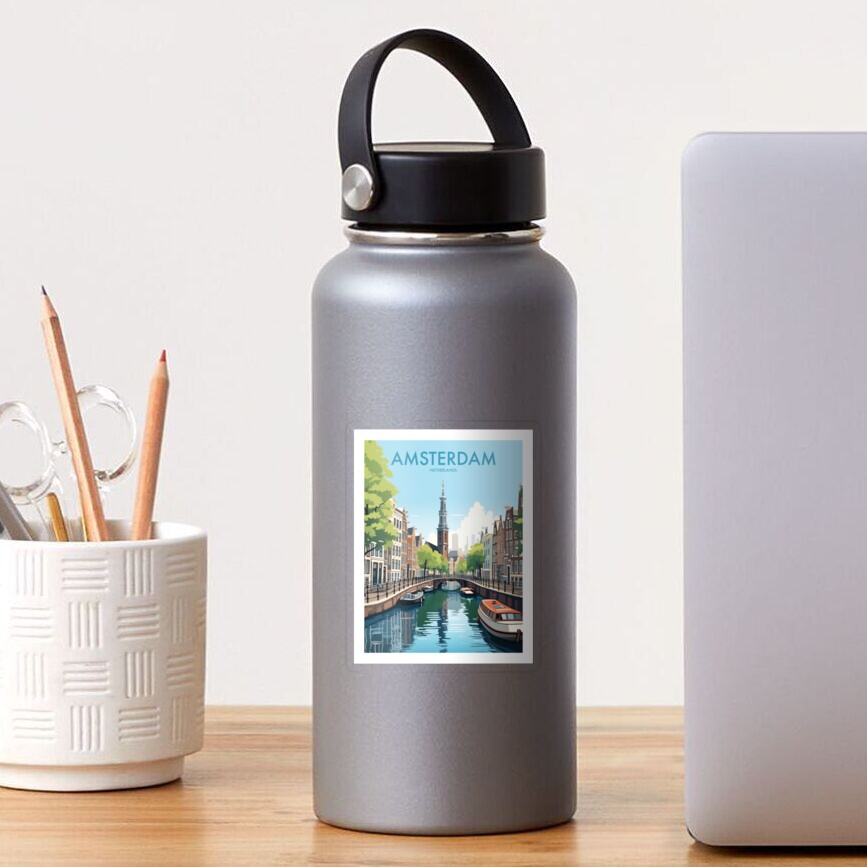 Aperçu de l'œuvre Sticker transparent créée et vendue par MarkedArtPrints.