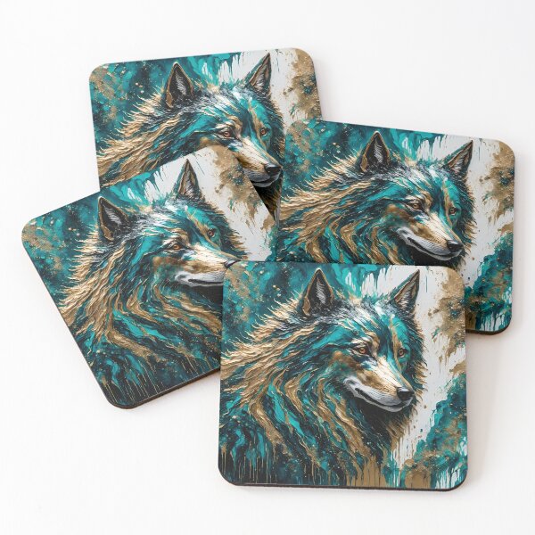 Item preview, El espíritu del lobo: capturado en el arte 1 designed and sold by JJArtCreations.