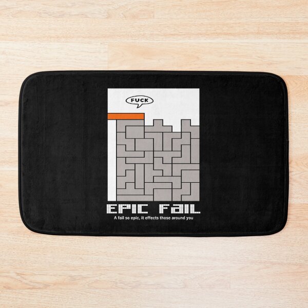 Item preview, Epic Fail | A Fail So Epic, It Effects Those Around You | Tetris designed and sold by W-A-W-A.