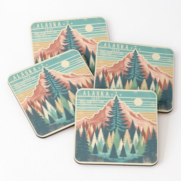 Item preview, Alaska park (retro) V.1 designed and sold by Bubble-Boris.