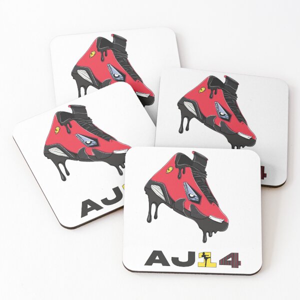 Item preview, AJ14 Drip Sneakerhead / Red Ferrari / Chest Logo / High Quality Print / Fan Art    designed and sold by 10000Leaves.