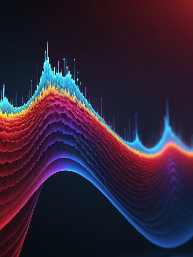 Thumbnail 5 of 5, Graphic T-Shirt, Tracing the Sound Wave designed and sold by eXtraHumans.