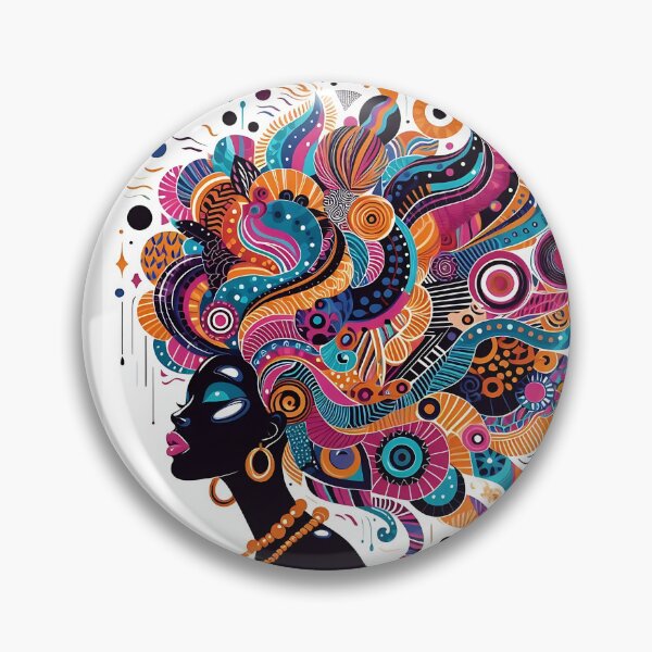Item preview, Afro-Style Afro Futuristic Radiance designed and sold by Indoni.