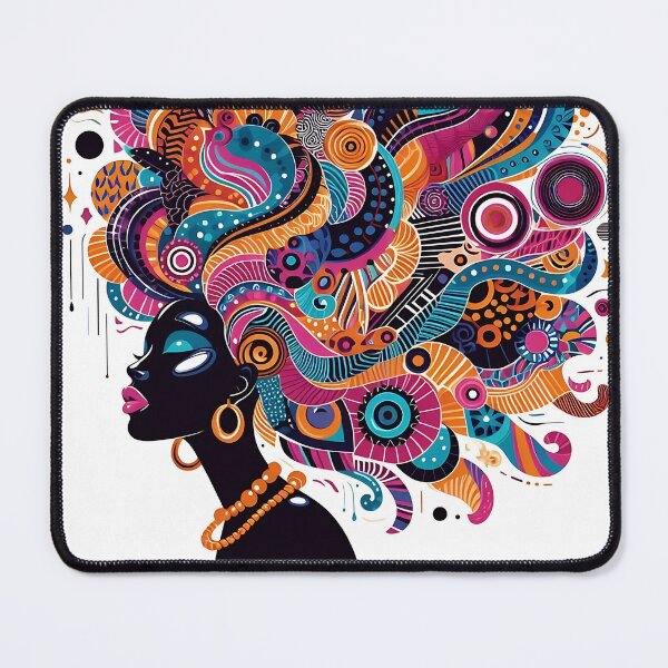Item preview, Afro-Style Afro Futuristic Radiance designed and sold by Indoni.