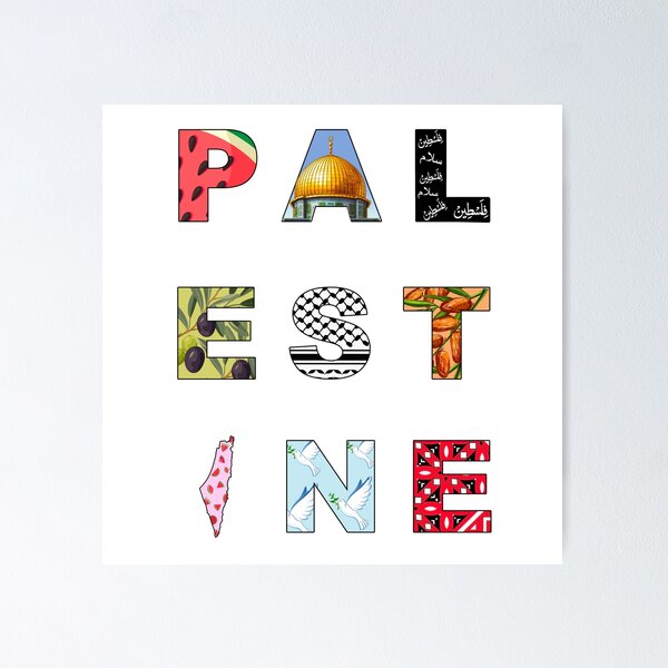 Item preview, Palestine and symbols  designed and sold by acrl31.