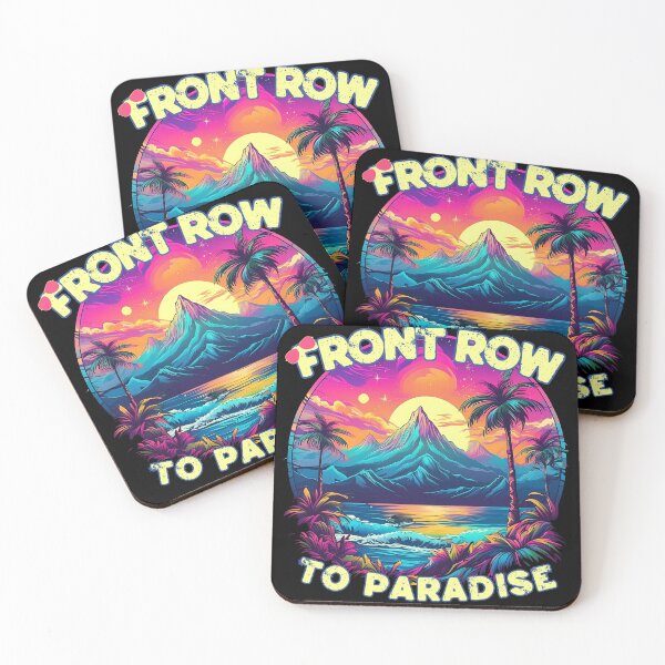 Item preview, FRONT ROW TO PARADISE cool  beautiful tropical beach design designed and sold by Jt41.