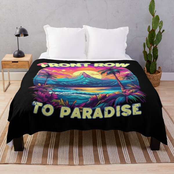 Item preview, FRONT ROW TO PARADISE cool beautiful tropical beach design designed and sold by Jt41.