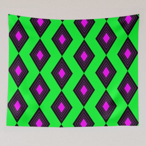 Item preview, Pink Black Diamond Pattern designed and sold by HoppRock.