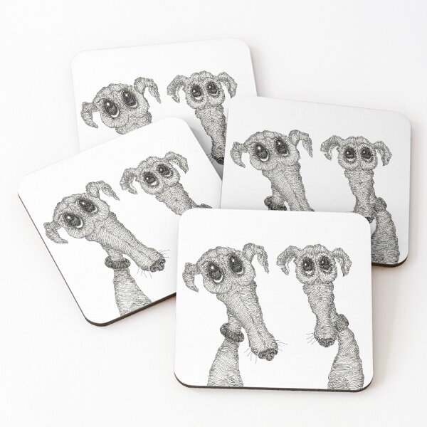 Item preview, GREYHOUNDS (greyorig) designed and sold by Hares & Critters.