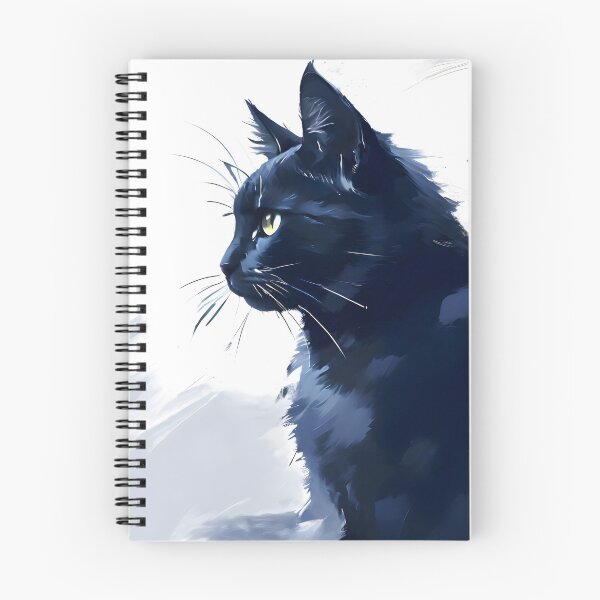 Item preview, Black Cat Oil Paint Style designed and sold by Space'n Stuff.