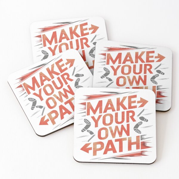 Item preview, Make your own path, quote & typography art designed and sold by Fashiospice07.