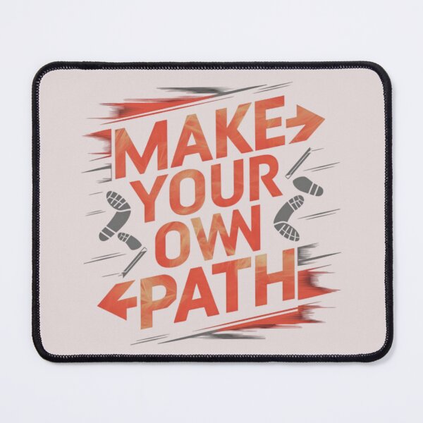 Item preview, Make your own path, quote & typography art designed and sold by Fashiospice07.