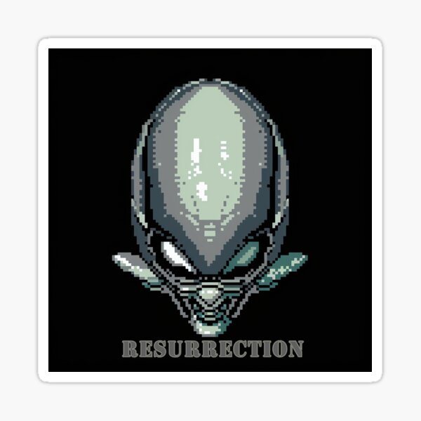 Item preview, Alien Resurrection Retro Pixel Art designed and sold by redstar19.