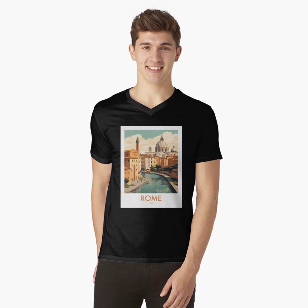 Item preview, V-Neck T-Shirt designed and sold by MarkedArtPrints.