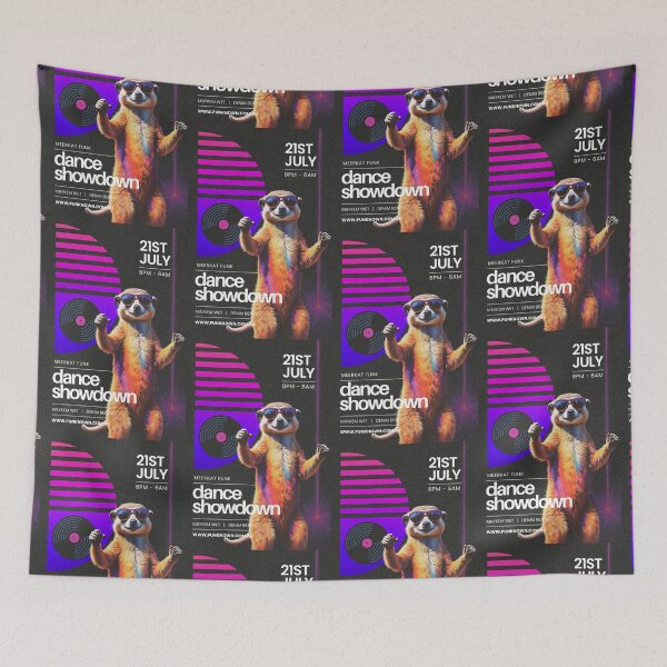 Item preview, Meerkat Funk Dance Showdown designed and sold by pUNKnown.