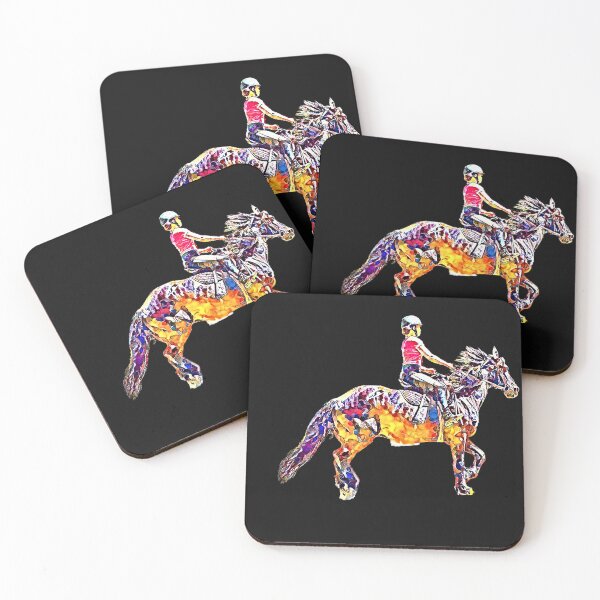 Item preview, Rider and Her Horse designed and sold by GlassPenny.