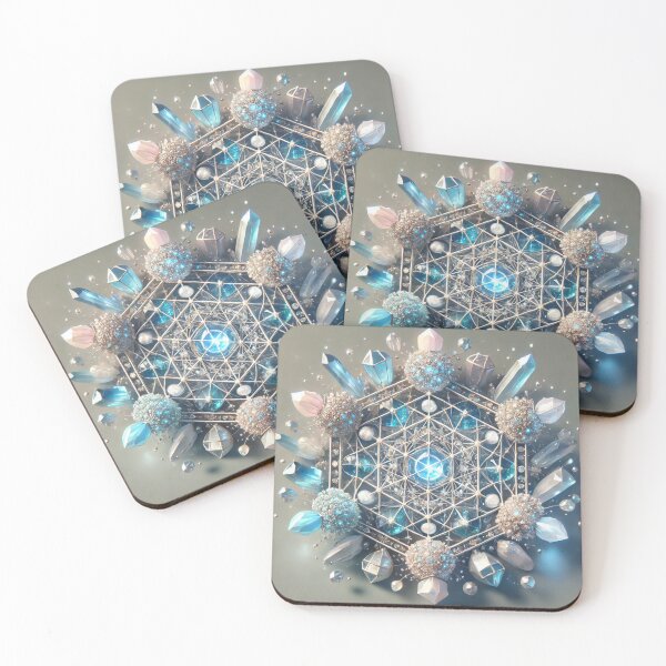 Item preview, Ethereal Crystal Metatron's Cube designed and sold by WildVista.