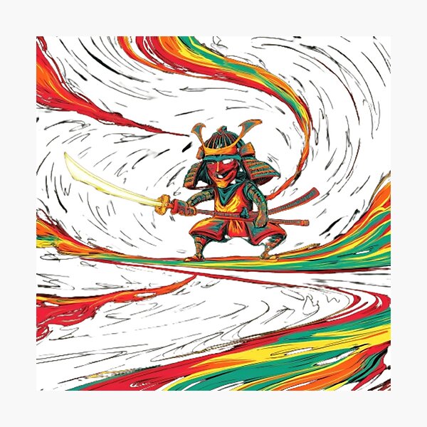 Item preview, Elegant Samurai Warrior  designed and sold by XquisiteFashion.