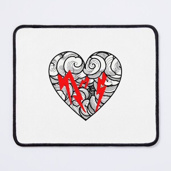 Item preview, Stormy Heart Red designed and sold by catlolistore.