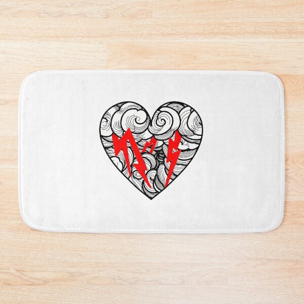 Item preview, Stormy Heart Red designed and sold by catlolistore.
